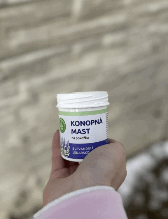 konopná mast ekzém